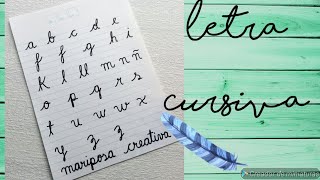 CÓMO ESCRIBIR EN LETRA CURSIVA [upl. by Narat514]