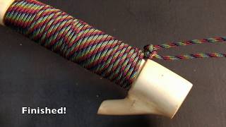 Simple Paracord Hiking Stick Wrap [upl. by Nuriel]