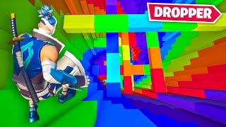 EXTREME Rainbow Dropper In Fortnite Impossible [upl. by Martinsen355]