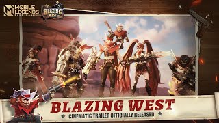 Blazing West  Cinematic Trailer  Mobile Legends Bang Bang [upl. by Ahsoym]