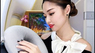 ASMR 4 Hours First Class Flight Attendant VIP Treatment [upl. by Saucy]