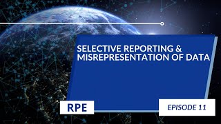 Selective Reporting amp Misrepresentation of Data  Episode 11  Research Ethics [upl. by Ettevey]