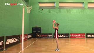 Netball Skills Basic Shot Technique [upl. by Mcnair274]