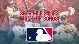 2023 MLB STARS WALKUP SONGS  PART 1 [upl. by Sixel]