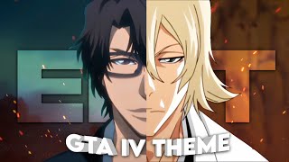 Aizen x Urahara  GTA IV Theme Edit [upl. by Imre]