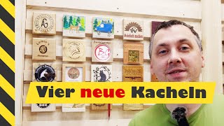 Vier neue Kacheln für die Kachelwand 😃 Vielen Dank [upl. by Anawak]