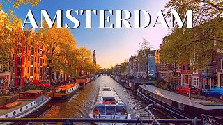 Amsterdam Travel Video  The Best Of Amsterdam City Tour Netherlands  Vacation Travel Guide [upl. by Odranreb]