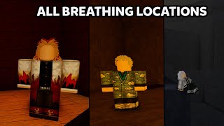 All Breathing Locations in Slayers Legacy  Roblox [upl. by Rina]